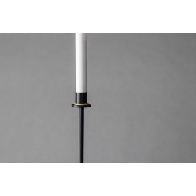 Hogehall LED lysestage H102 cm - Sort/Hvid