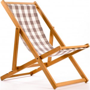 Repose Beach dækstol - Grå/hvid + Pletfjerner til møbler Repose Beach dækstol - Grå/hvid + Pletfjerner til møbler
