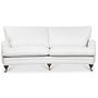 Howard London Premium 4-pers. Buet sofa - Hvid PU