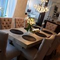 Kundebillede Tuva Kate lysegrå - Høj ryg (ryg-håndtag)