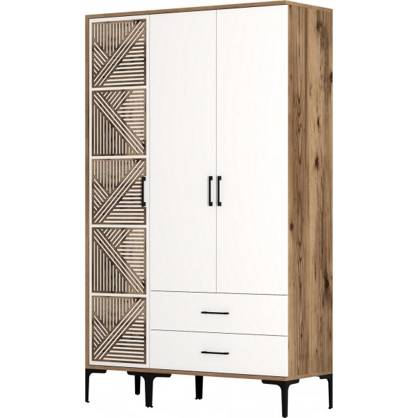 Kumsal garderobe 7 Valnd/hvid