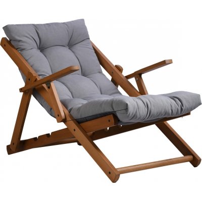 Repose Deck Chair - Gr + Mbelplejest til tekstiler
