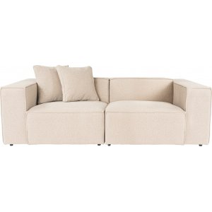 Lora 2-personers sofa - Peach