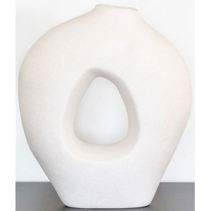 House Nordic vase 38 cm - Hvid