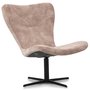 Tulpan design lnestol - Beige (Velvet)