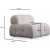 Petite 3-personers sofa - Hvid