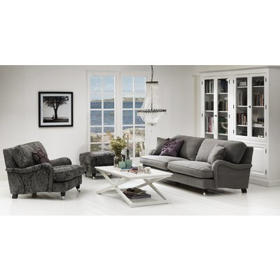 Sandby 3-pers sofa lige model 214 cm - Valgfri farve!