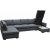 Solna U-sofa XL 364 cm - Venstre + Pletfjerner til mbler