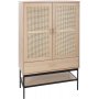 Raffels lave vitrine - Hvidpigmenteret egefiner