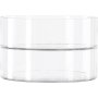 Skinskle 25 cm - Klart glas