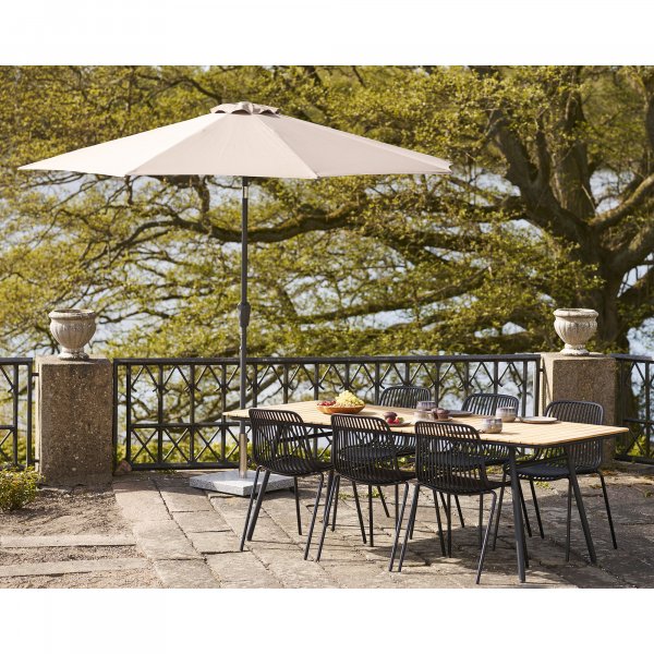 Houston parasol 300 cm - Beige
