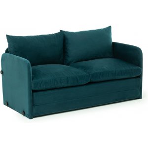 Saga 2-personers sovesofa - Petroleumsgrn