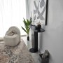 Ellittica aflastningsbord 100 x 30 cm - Antracit