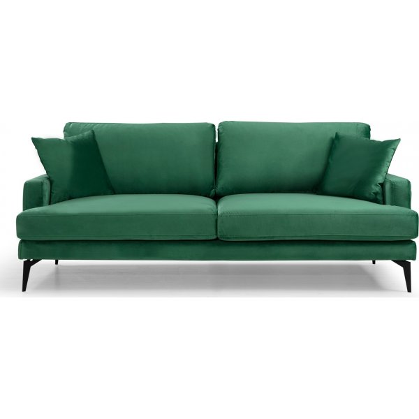 Papira 3-personers sofa - Grn
