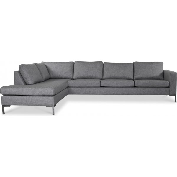 Nova 3-personers sofa med ben afslutning - Venstre