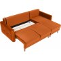 Noret sovesofa divan sofa - Orange rd