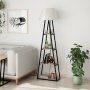 Pal gulvlampe - Lys ruskind/hr