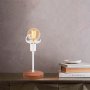 Beami bordlampe - Valnd/hvid