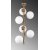 Facet loftslampe 10455 - Vintage/hvid