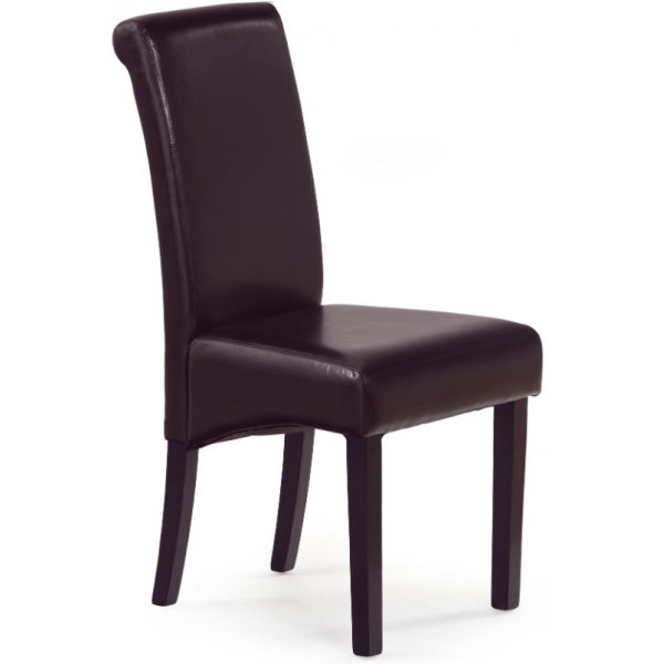 Natal stol - Mrkebrun (PU) / Wenge