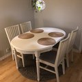 Kundebillede Elvira Spisebord omkring 100-300 cm - Valgfri farve