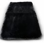 Bldt pudebetrk 60x40 cm - Sort