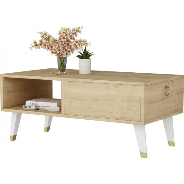 Delux sofabord 90 x 45 cm - Safir