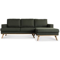 Ventura sofa med åben ende - Mørkegrøn - Højre Ventura sofa med åben ende - Mørkegrøn - Højre
