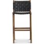 Porto barstol - Sort/teak