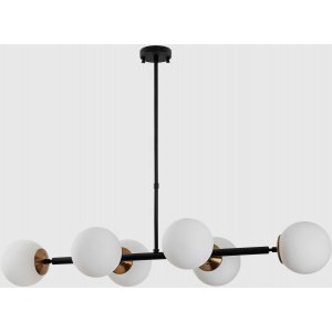 Facet loftslampe 10485 - Sort/hvid