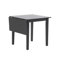 Sander bord med klap - Sort - 75/110 cm