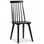 Sort plkstol - Klassisk design