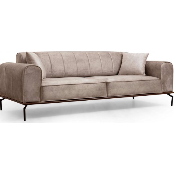 Siesta 3-personers sofa - Creme