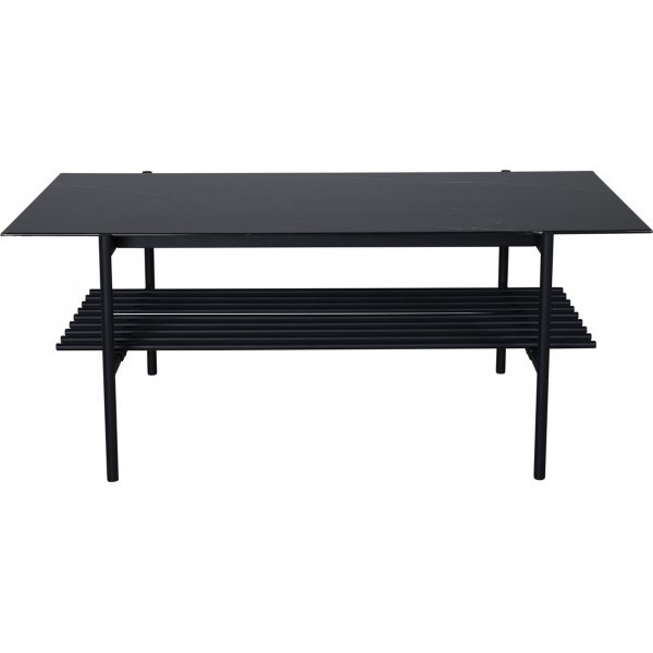 Adel sofabord 120 cm - Sort marmor
