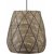 Lollo loftslampe til udendrs brug - Natur/sort - 38 cm