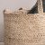 Bhopal kurv 35 cm - Lys jute