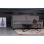 Depart 3-personers sofa lst betrk - Grbrun (Hrstof)