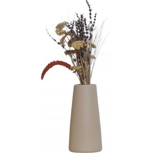 Konisk vase - Beige