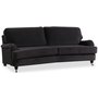 Kvarsebro Howard 3-personers buet sofa - Mrkegr (fljl)
