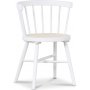 Juno spisebordsstol - Hvid/Rattan + Pletfjerner til mbler