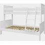 Alba kjeseng med opredning 90/120 x 200 cm - Hvid