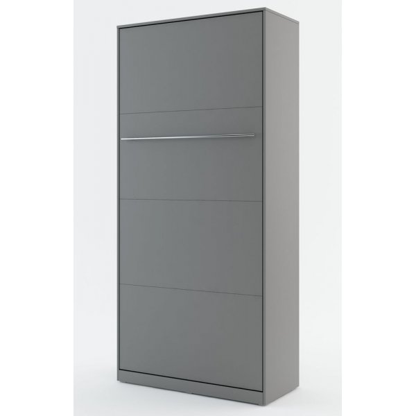 Sengeskab compact living Vertikalt (90x200 cm sammenklappelig seng) - Gr