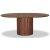 Nova spisebordsst, spisebord, der kan forlnges 130-170 cm inkl. 6 stk. sorte Alicia stole i bjet tr - Valnd + 3.00 x Mbelfdder