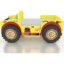 Monster truck tremmeseng - 90 x 190 cm