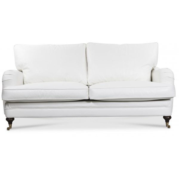 Howard London Premium 4-pers. Lige sofa - Hvid PU