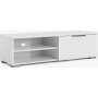 Match media bnk 115,7 x 39,9 x 33,1 cm - Hvid