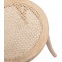 Danderyd No.18 stol i bjet tr - Whitewash/rattan