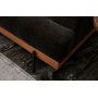 Liva 3-personers sofa - Antracit/kobber