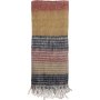 Melker plaid - Rd/gul/sort