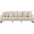 Remy Lounge 4-personers beige sofa 261 cm bred